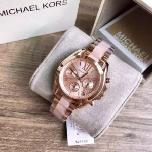 Michael Kors Women’s Quartz Stainless Steel Rose Gold Dial 36mm Watch MK6066 03