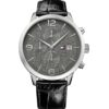 Tommy Hilfiger Men’s Quartz Leather Strap Grey Dial 42mm Watch 1710361 01